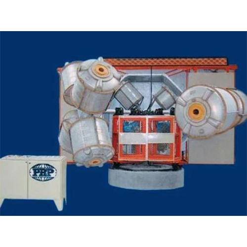 मूविंग ओवन 3 आर्म रोटोमोल्डिंग मशीनें