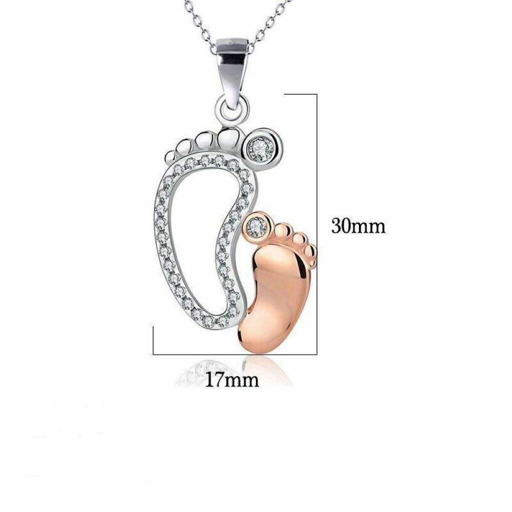 Real Diamond Kids Pendant Diamond Carat Weight: 0.05 Carat