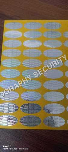 2D होलोग्राम स्टिकर