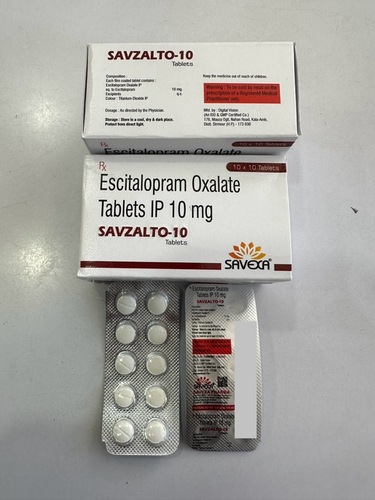 Savzalto 10 (Escitalopram 10Mg) - Drug Type: General Medicines