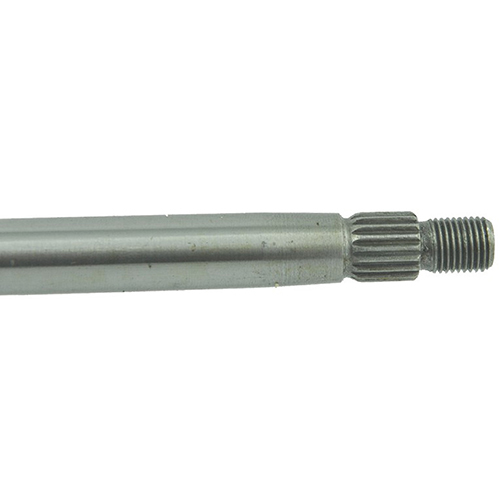 Steering Shaft With Worm Gear - Length: 600mm, Shaft Diameter: 19mm | Compatible With Kubota Models Ll175, L185, L225, Ym Series, M12x1.5 Thread Size