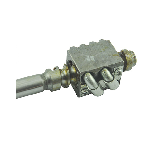 Steering Shaft With Worm Gear - Length: 600mm, Shaft Diameter: 19mm | Compatible With Kubota Models Ll175, L185, L225, Ym Series, M12x1.5 Thread Size