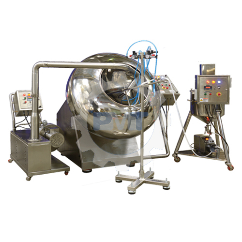 Coating Pan - Stainless Steel, Automatic Control Mode | User-Friendly, Computerized Operation, Efficient Tablet Coating