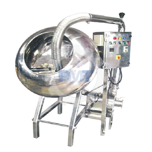 Automatic Coating Pan - Stainless Steel, Computerized Automatic Control for Precise and Consistent Coating Results, Warranty Included