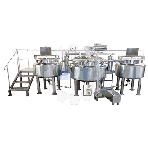Fully Automatic Ointment Manufacturing Plant By Pharma Mectech