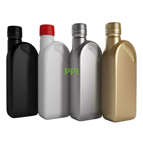 Plastil Engine Oil Can - Plastic, Rigid, Multicolor | Efficient Engine Oil Storage, Durable Design, Easy to Distinguish