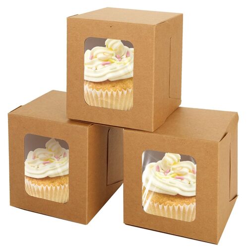 Cupcake Box - Length: 4 Inches
