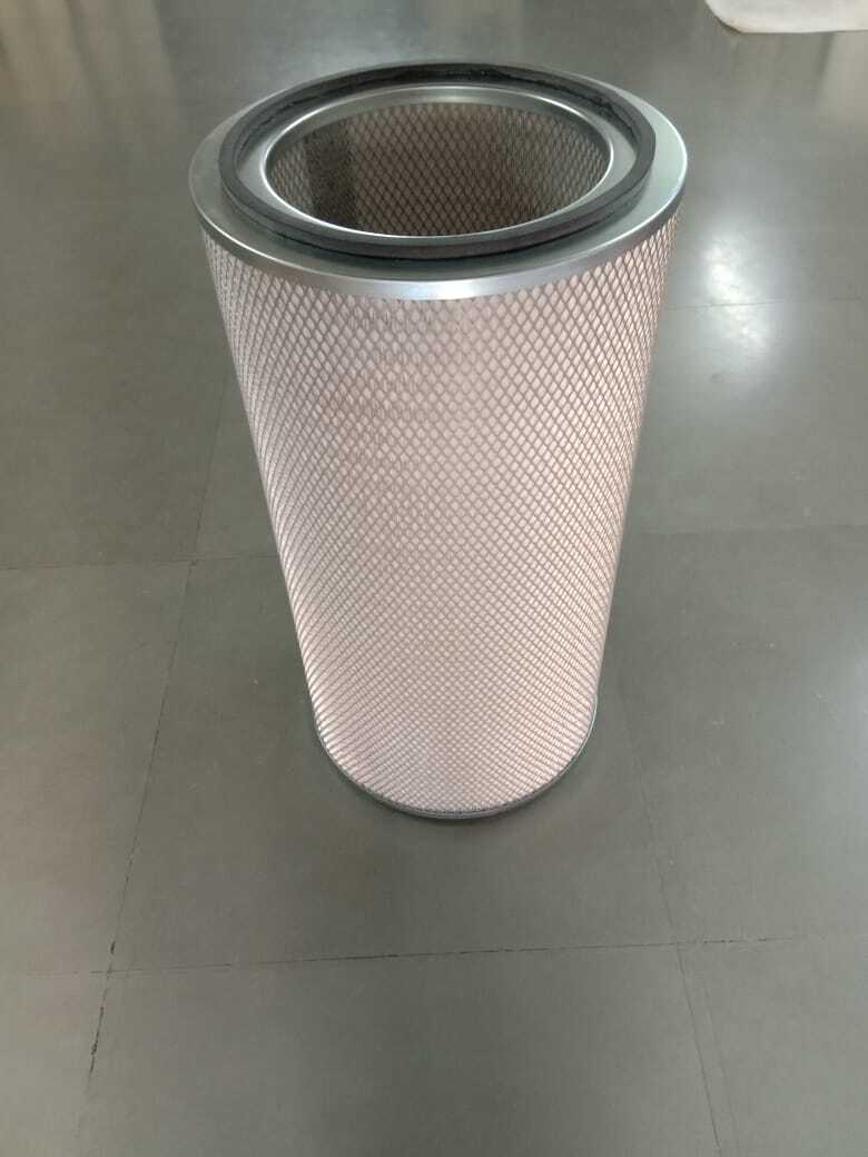 White Polyester Pleated Dust Collection Bags