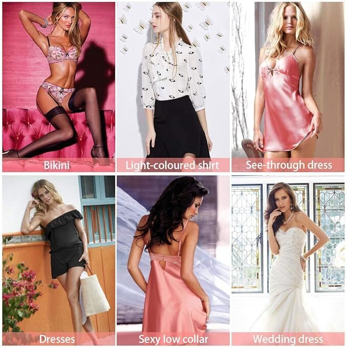 Push Up Silicone Bra Round Silicone Pads Silicone Nipple Bra Nipple Cover Bra Nipple Pushup Nip Nipple Cover Beige - Cavity Quantity: Single