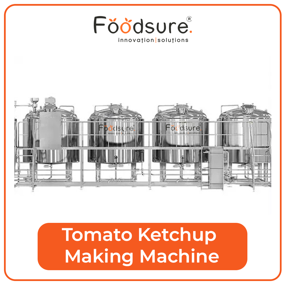 Tomato Ketchup & Sauce Making Machine - Capacity: Upto 3000 Kg/hr