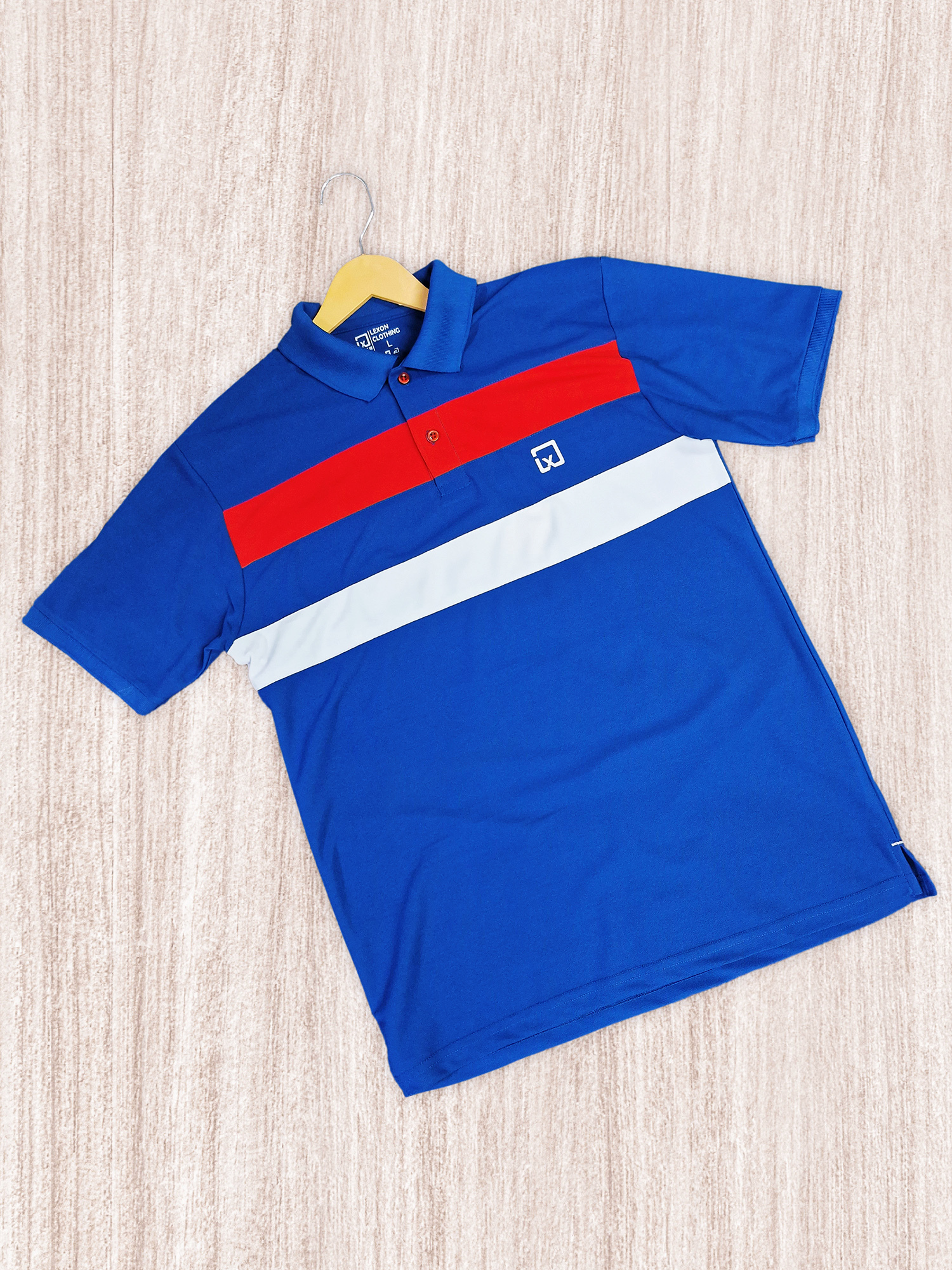 Lexon Striped Polo T-shirt - Age Group: Adult