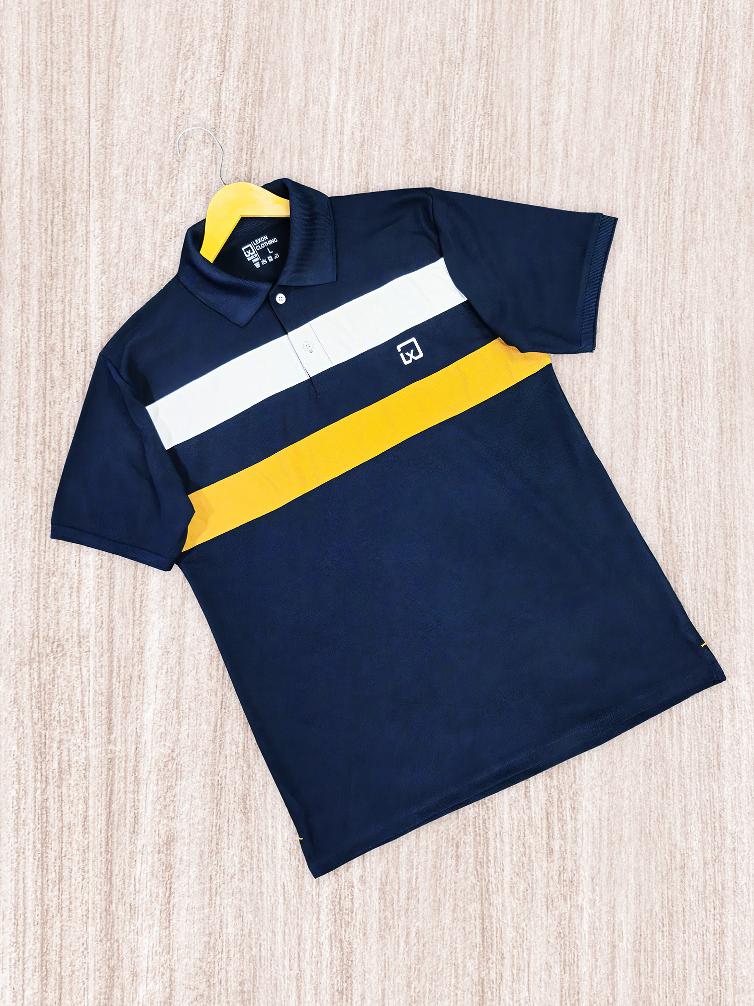 Lexon Striped Polo T-shirt - Age Group: Adult
