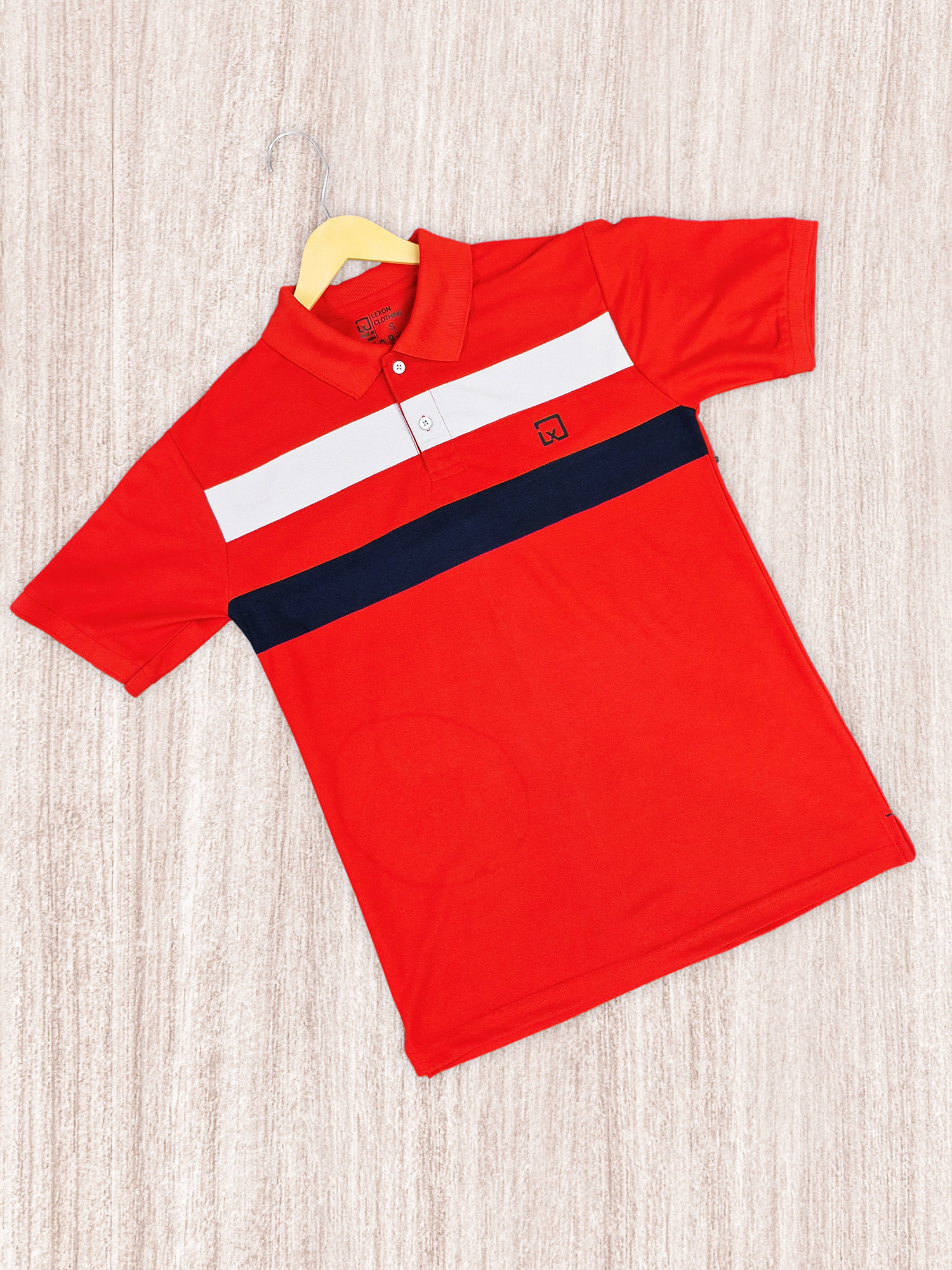Lexon Striped Polo T-shirt - Age Group: Adult