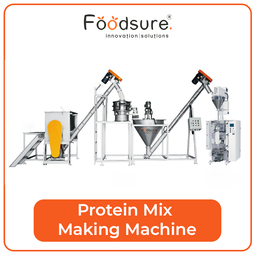 Protein Mix Making Machine - Stainless Steel, 1000 Kg Weight, 3000 Kg/hr Capacity | Automatic Operation, High Efficiency, Eco-friendly Design