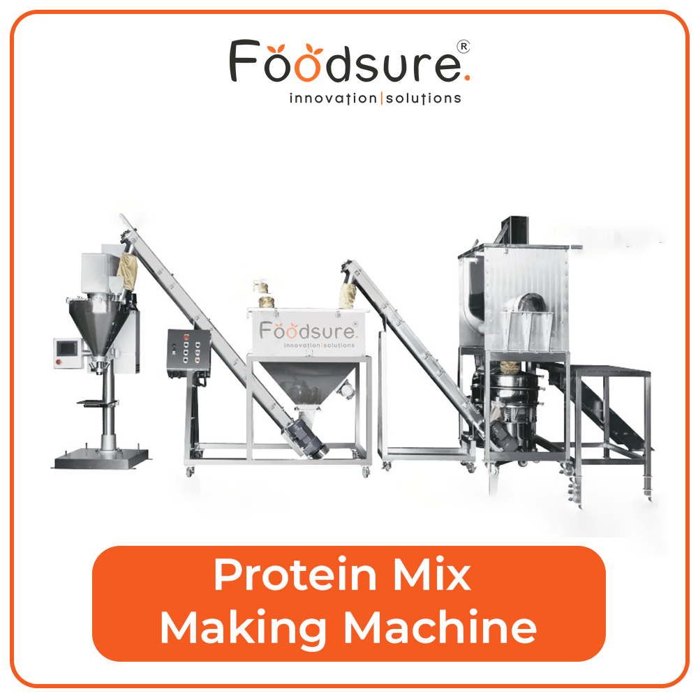 Protein Mix Making Machine - Stainless Steel, 1000 Kg Weight, 3000 Kg/hr Capacity | Automatic Operation, High Efficiency, Eco-friendly Design