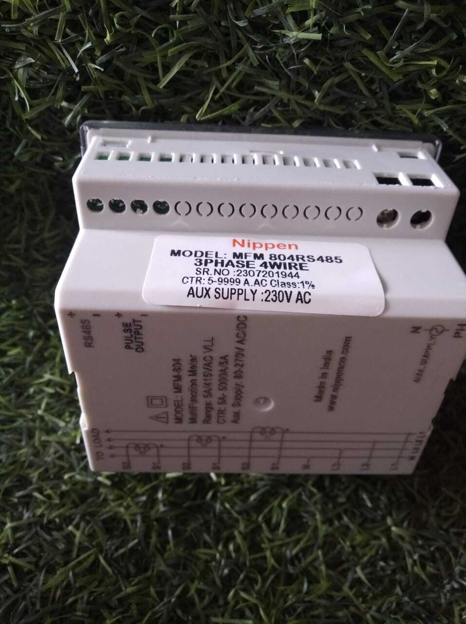 Multi Function Meter - Red 7 Segment Led Display, 230v Ac +/-20%, 80 - 270v Ac/dc