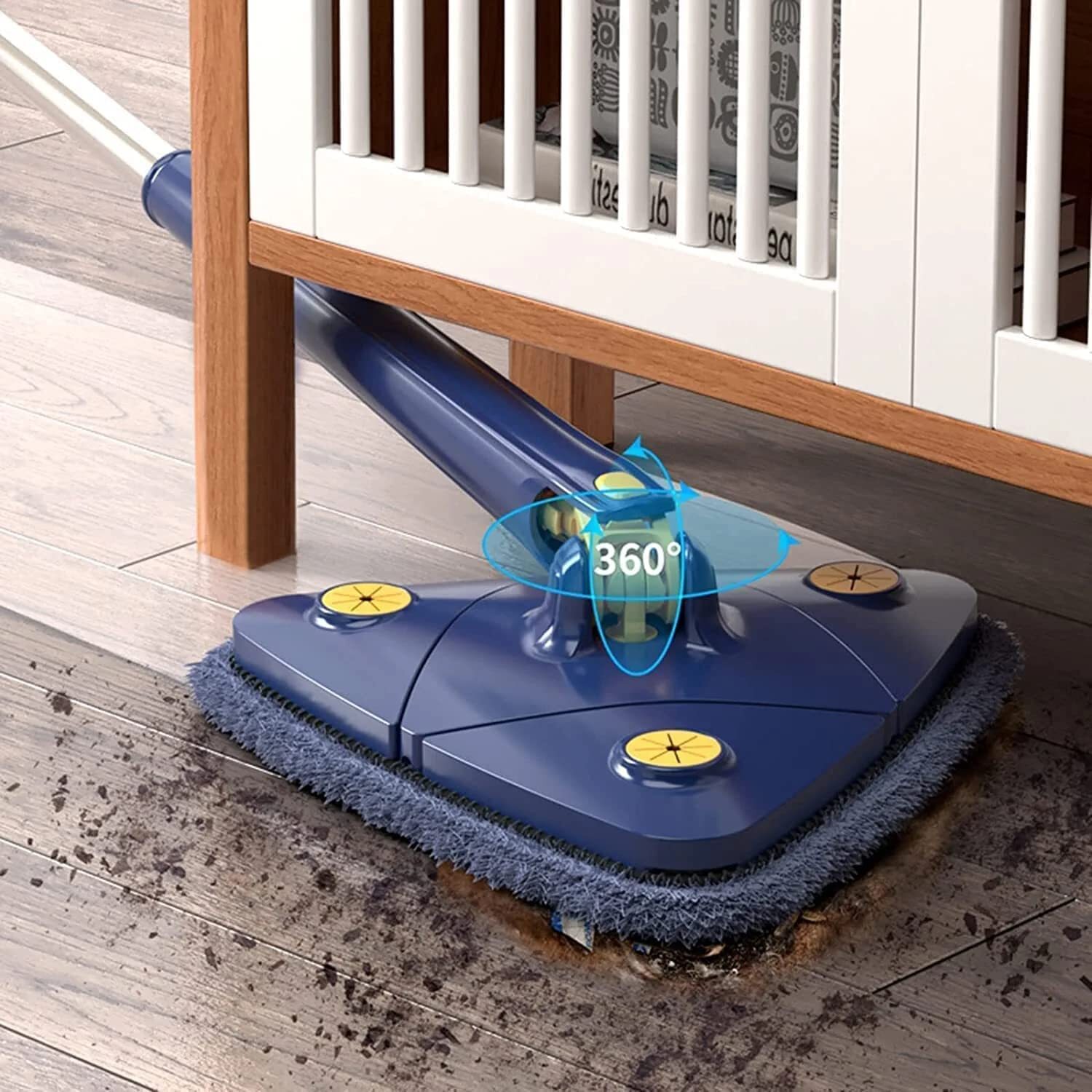 360 Degree Rotatable Adjustable Cleaning Mop
