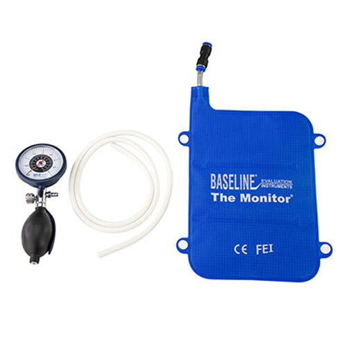 Baseline Pressure Biofeedback Gauge - Pvc & Rubber, 15x10x5 Cm, Blue | Core Stabilization, Easy To Use, Portable Design, Real-time Feedback