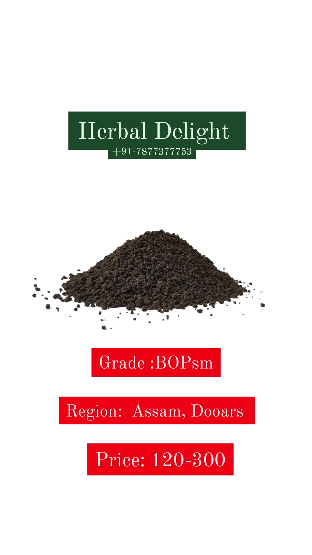 Monkhooli Premium Upper Assam Ctc Tea - 30 Kilograms, Black Color, Grade: Bop, Bopsm, Bp, Of, Pd | Fresh Taste, 12 Months Shelf Life, Ctc Tea