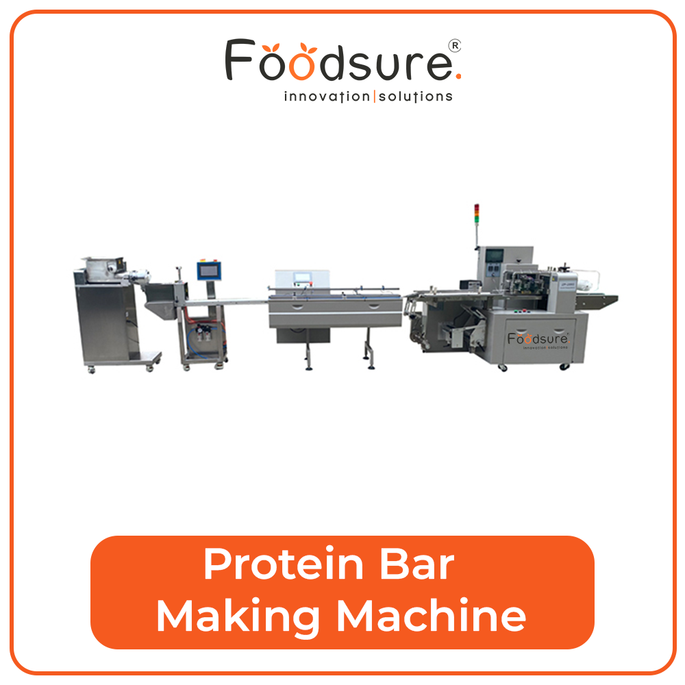 Protein Bar Making Machine - Capacity: Upto 500 Kg Kg/hr