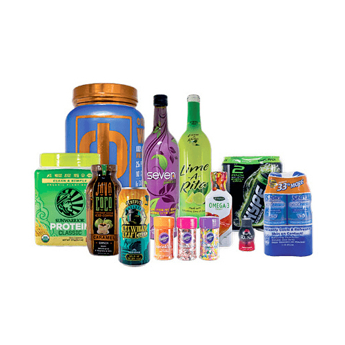 Different Available Materials Shrink Sleeve Shrink Labels