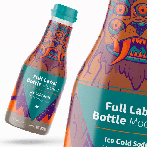 Different Available Shrink Label-Ptm Label