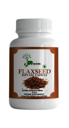 Flaxseed Oil Capsule - Product Type: Herbal Medicine