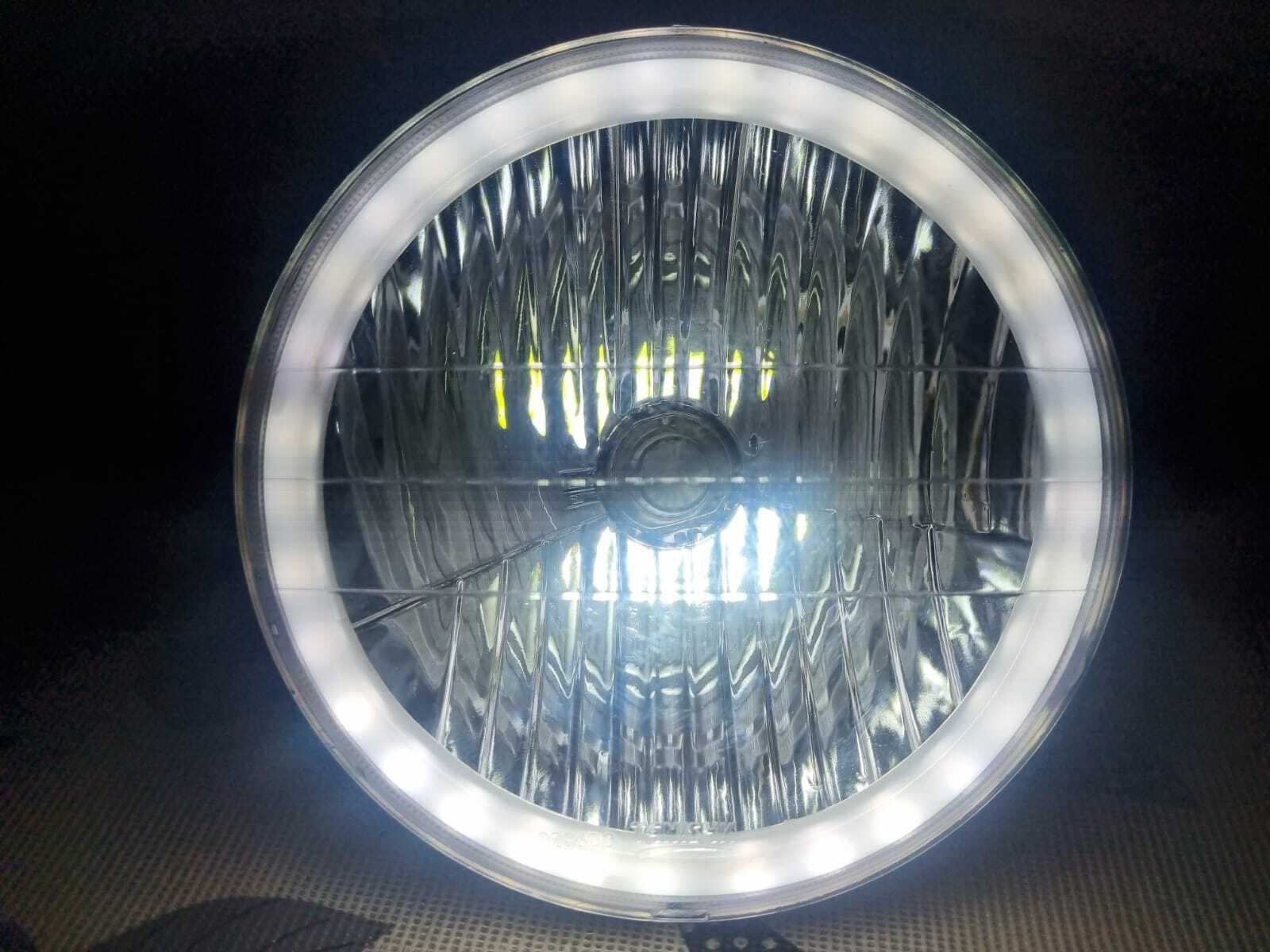 Head Light Ass. Drl Led With Blub - Durable Materials, Compact Design | Long Service Life, Sturdy Build For E-rikshaw Commercial Use