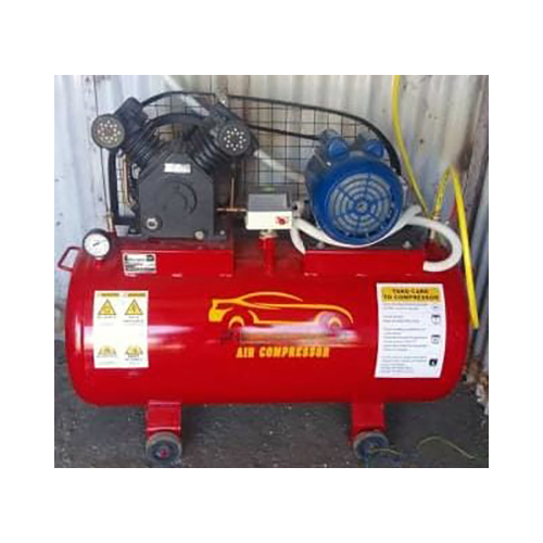 Air Compressor - Stainless Steel, Electric Powered | Lubricated, Mute Level of 1, 1-Year Warranty for Industrial Use