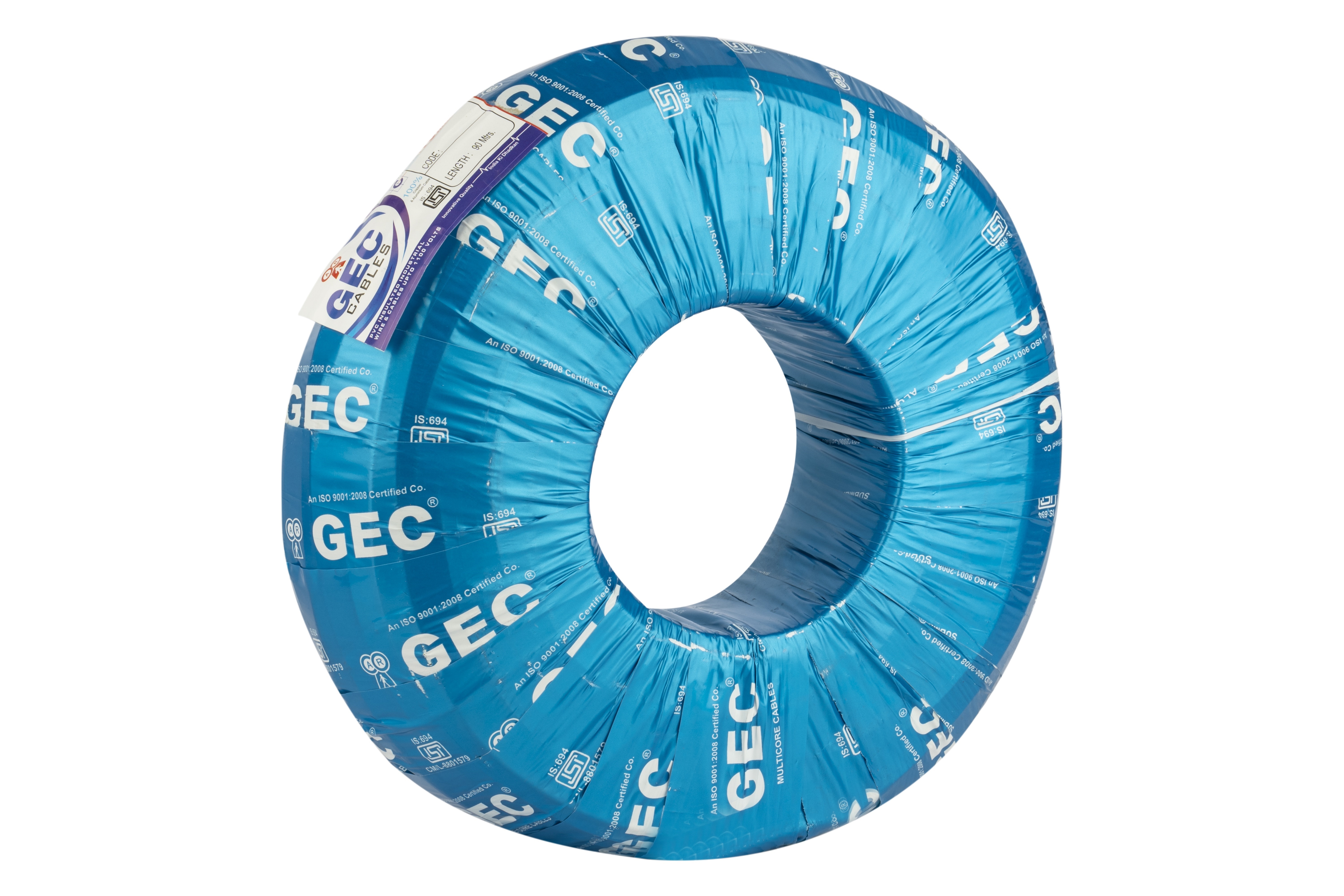 Flat Twin Aluminium Service Cable Isi (2.5 , 4mm, 6mm, 8mm, 10mm) - Insulation Material: Fresh Pvc