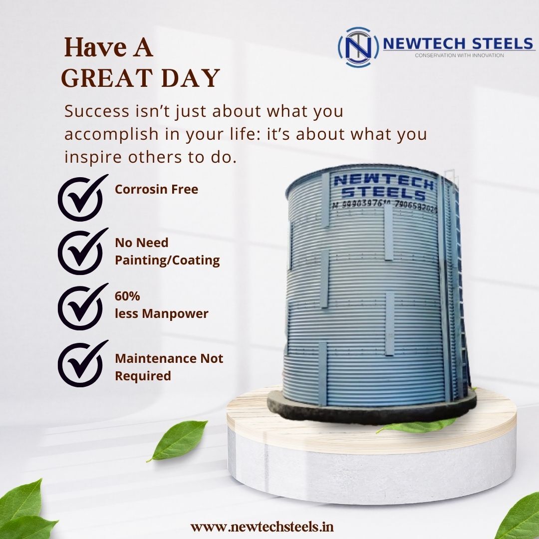 Grey Zinc Aluminium Tank