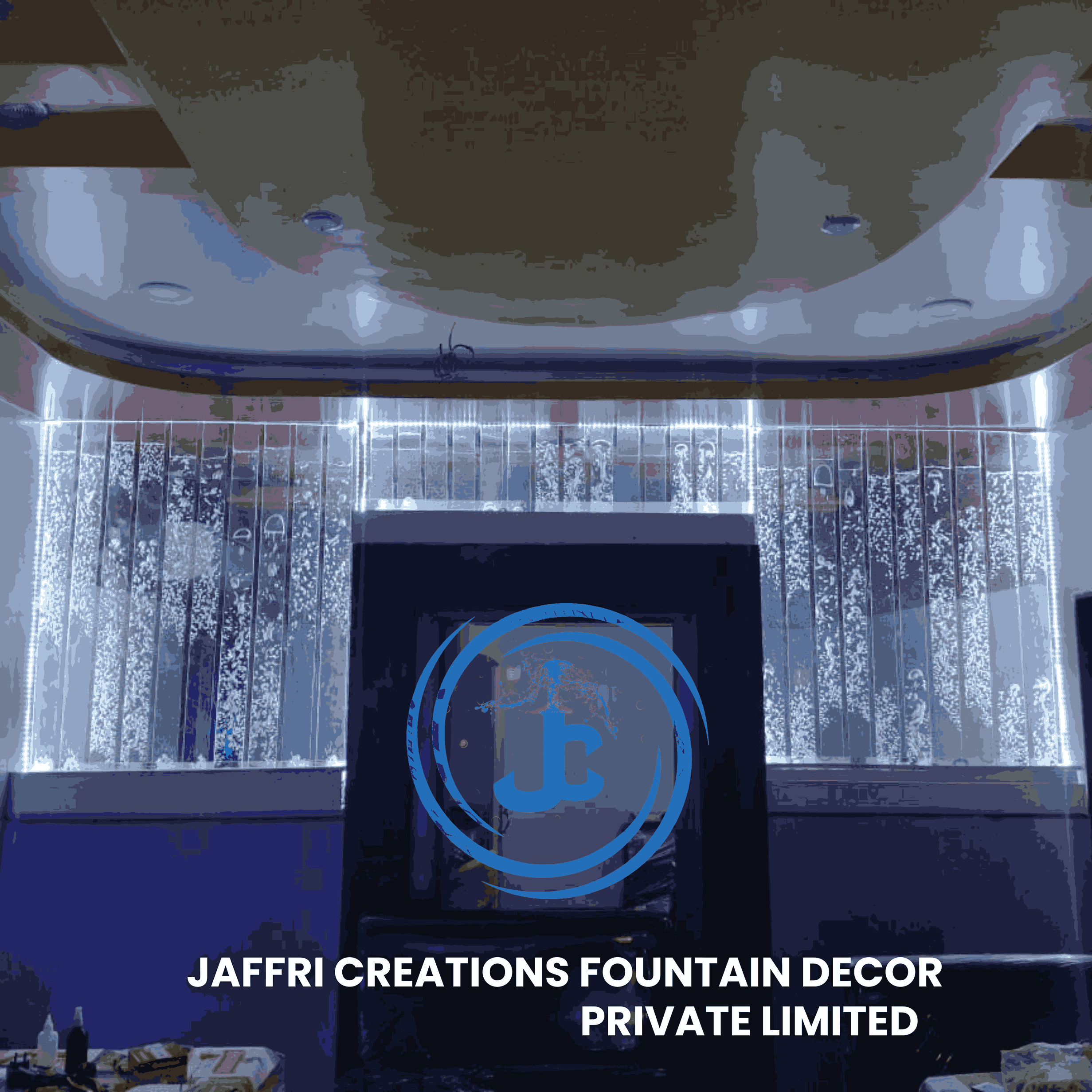 Acrylic Bubble Programming Fountain 8x8 Sqft
