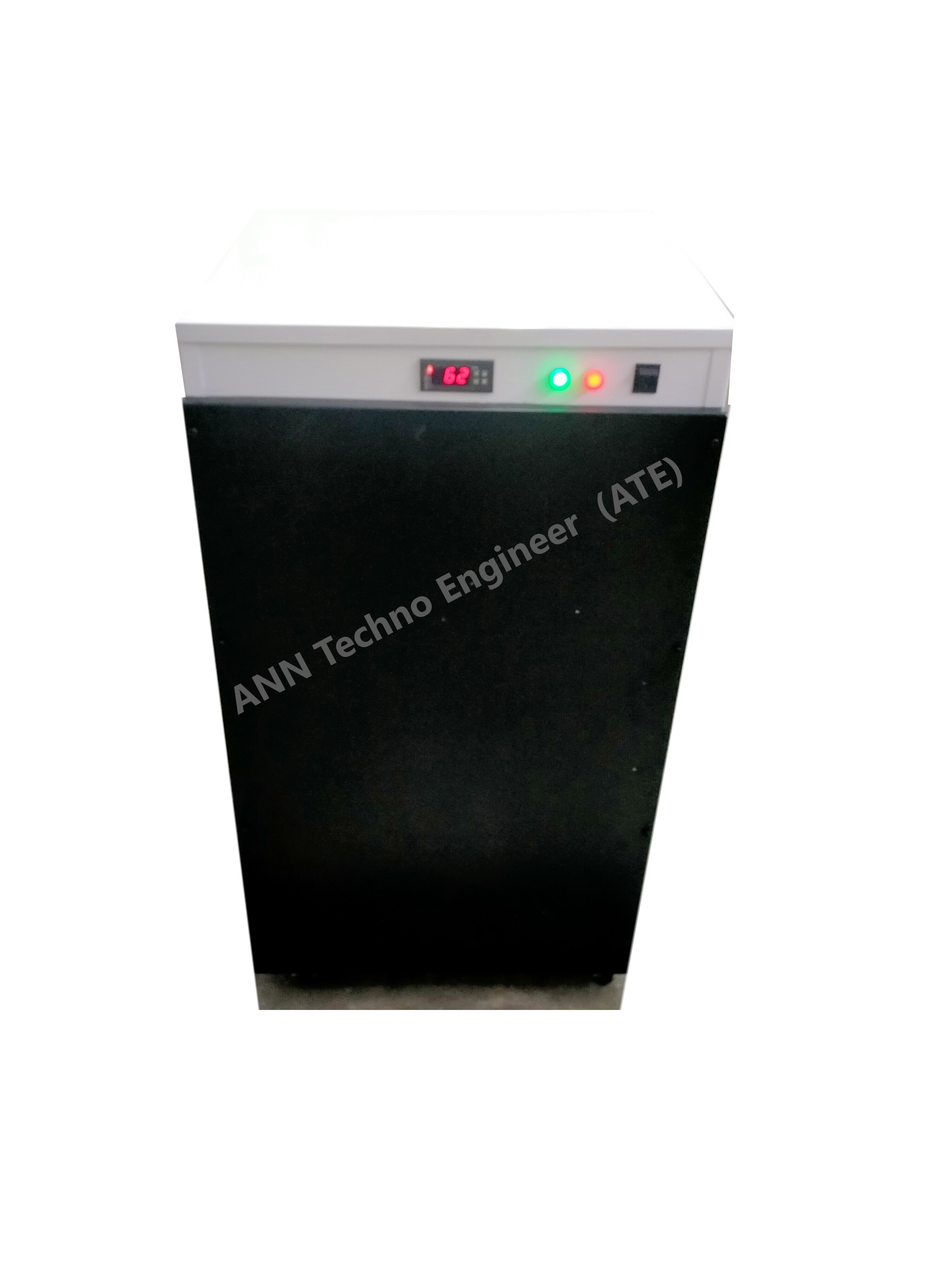Desiccant Dehumidifier - Gi Powder Coated 500x300x850 Mm | 350 M3/hr Air Flow Digital Control Panel Auto Switch Off Coverage Area 500 Ftâ² Humidity Sensor
