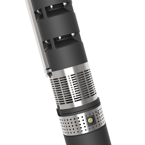 Silver And Black 8" Water Filled Borewell Submersible Pumpsets (Lmks/lmf/lbf/lms/lbs/lph Series)