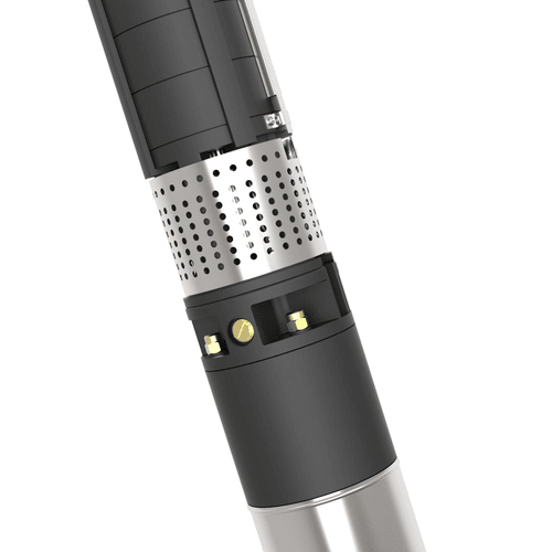 Sliver And White 5" Water Filled Borewell Submersible Pumpsets (Lsa/lsk Series)