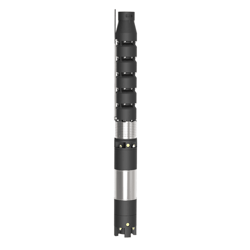 Sliver And White 5" Water Filled Borewell Submersible Pumpsets (Lsa/lsk Series)