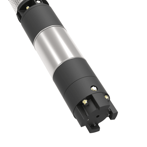 Sliver And White 5" Water Filled Borewell Submersible Pumpsets (Lsa/lsk Series)