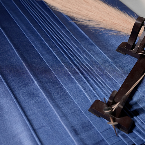 Blue Silk Deluxe Fabric