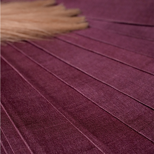 Maroon Silk Renaissance Fabric