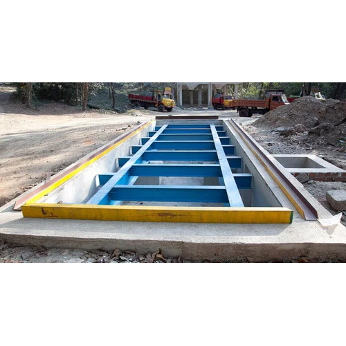 Digital Road Weighbridge - Mild Steel, 12m Size | 20 Ton Capacity, Integrated Digital Systems for Real-Time Monitoring