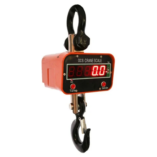 Digital Hanging Scale - Steel Weigh Beam Design | Digital Monitor Display, Electric Power Supply