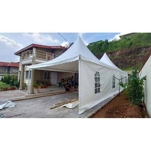 Ms Portable Pagoda Tent - Color: White