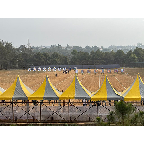 Ms Portable Pagoda Tent - Color: White