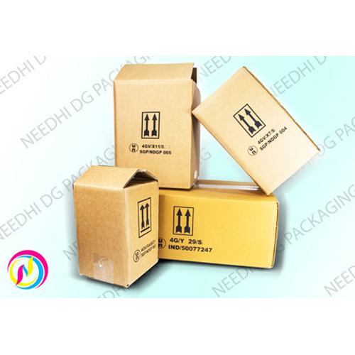 Un 4G Hazmat Fibreboard Box - Finishing: Matte Lamination