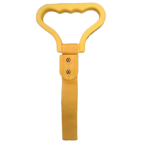 Grab Handle E-rikshaw - High-quality Plastic, Yellow Color, Good Finish | Durable & Reliable For Support & Stability With Warranty