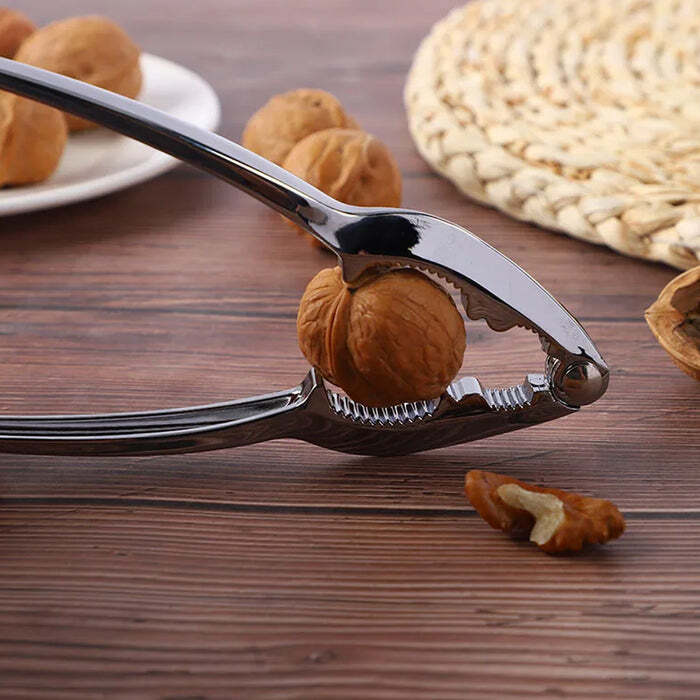 Small Walnut Cracker, Luxury Die Cast Stainless