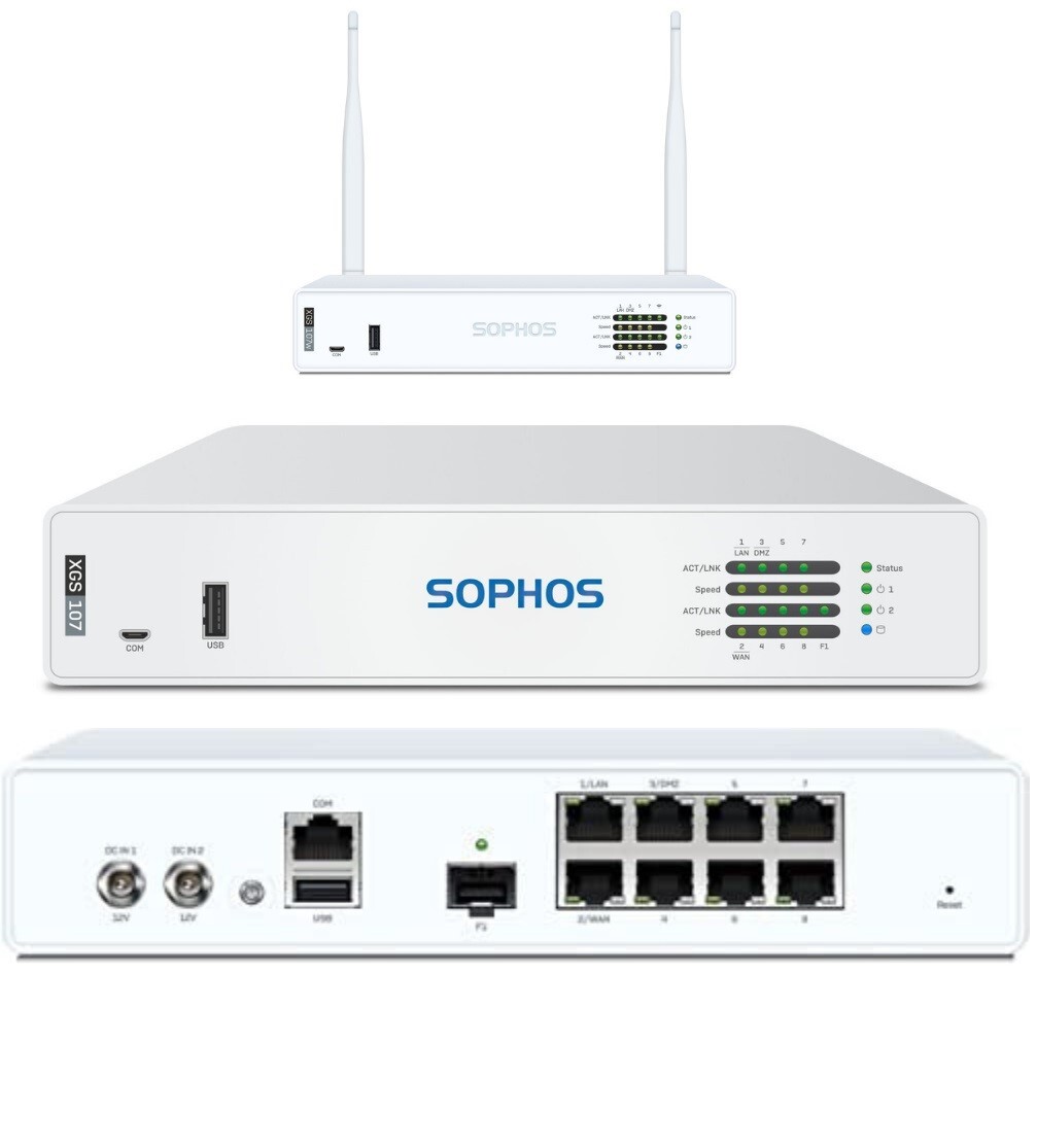 Sophos Xgs 87 Firewall - Dimension (L*w*h): 230 X 44 X 205.5 Mm Millimeter (Mm)
