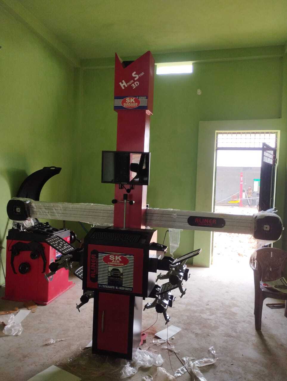 Industrial Wheel Alignment Machine - Mesh Type: Normal