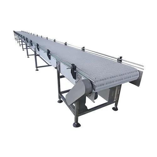Mild Steel Plastic Modular Belts Conveyor
