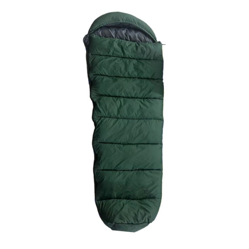 Strong And Durable Green Mummy Shape Sleeping Bag